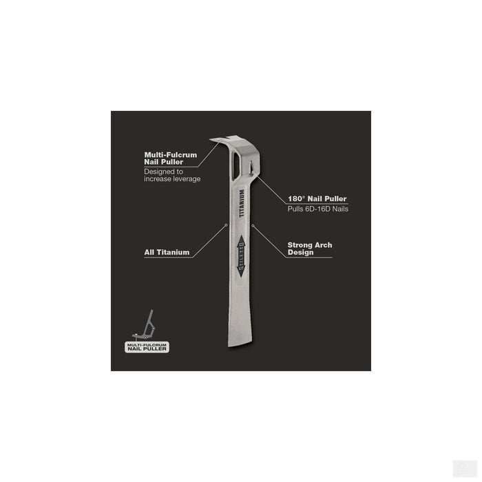 Stiletto 11.5 Inch All Titanium Multifunctional Glazer Bar (FB11G)