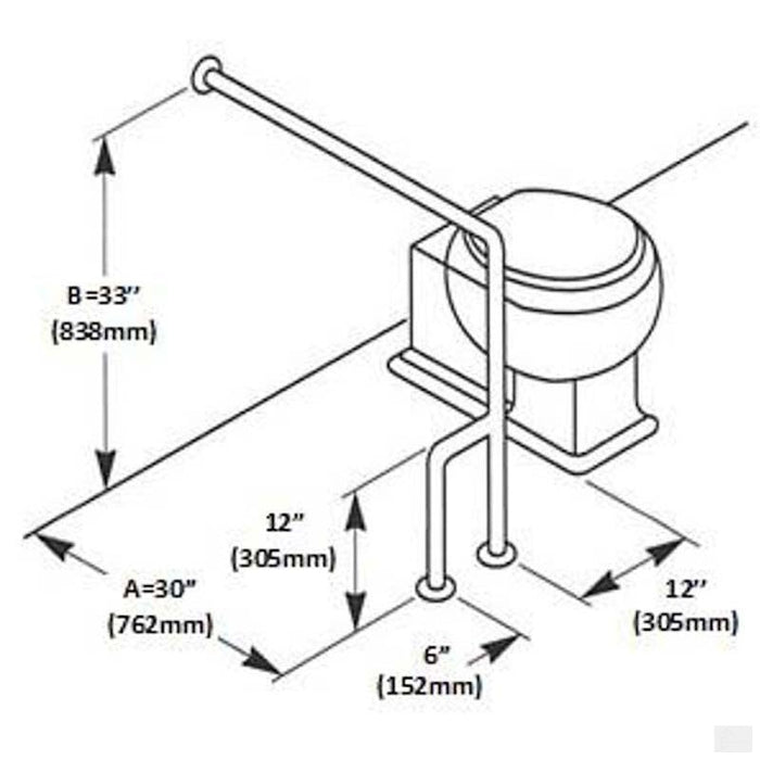 Grab Bar GB-L3033 / GB-R3033