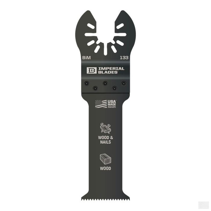 Imperial Blades One Fit 1-1/4in Extended Plunge Thick Wood Blade, 1PC [IBOA133-1]