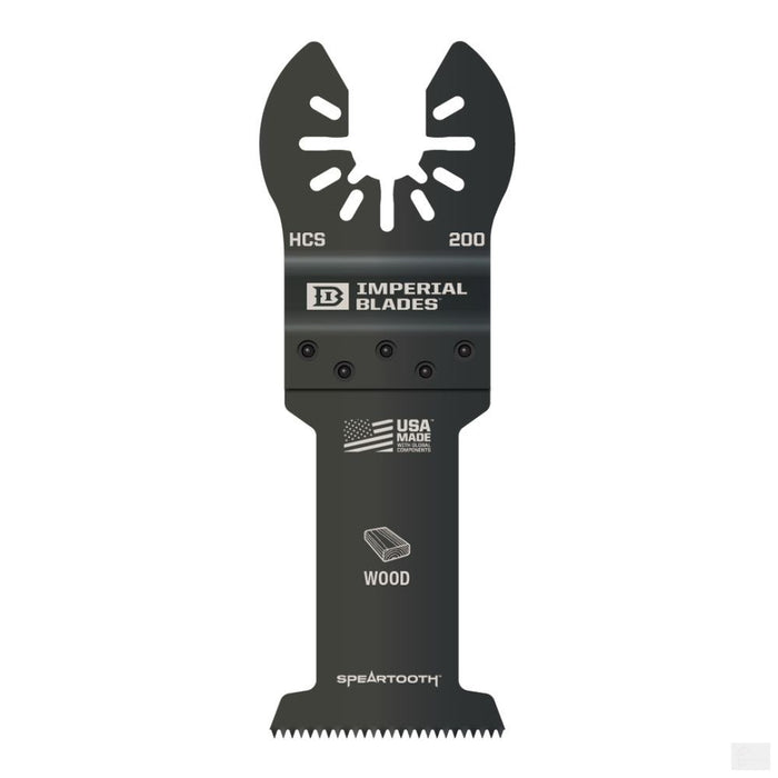 Imperial Blades One Fit 1-3/8in Speartooth Fast Cut Wood Blade, 1PC [IBOA200-1]