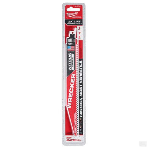 Milwaukee The WRECKER with Nitrus Carbide SAWZALL Blade 9in. 48-00-5272