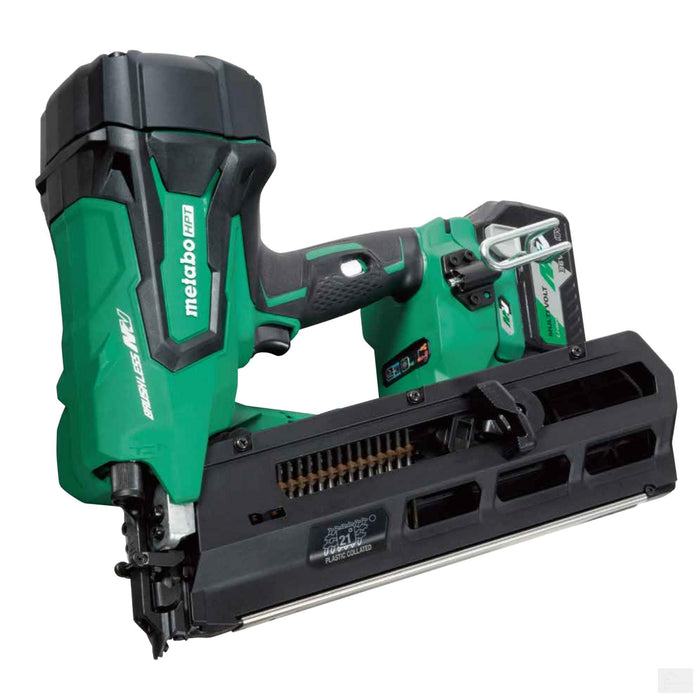 Metabo 30 Degree 36V Cordless Paper Strip Framing Nailer 2.5Ah Kit (NR3690DC)