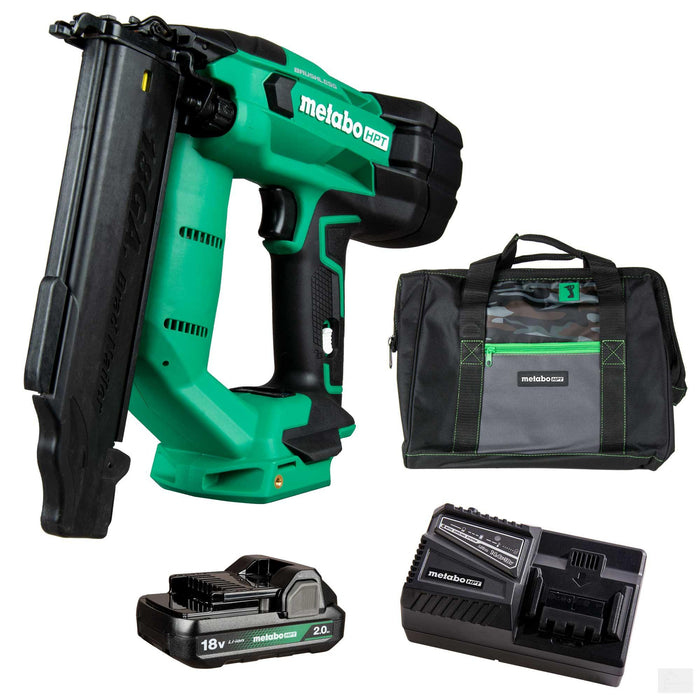 Metabo-HPT 18V MultiVolt Brushless 18-Gauge Compact Brad Nailer 2.0Ah Kit  HPT-NT1850DFTM