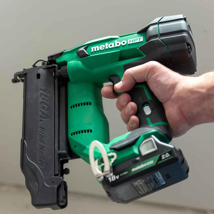 Metabo-HPT 18V MultiVolt Brushless 18-Gauge Compact Brad Nailer 2.0Ah Kit  HPT-NT1850DFTM