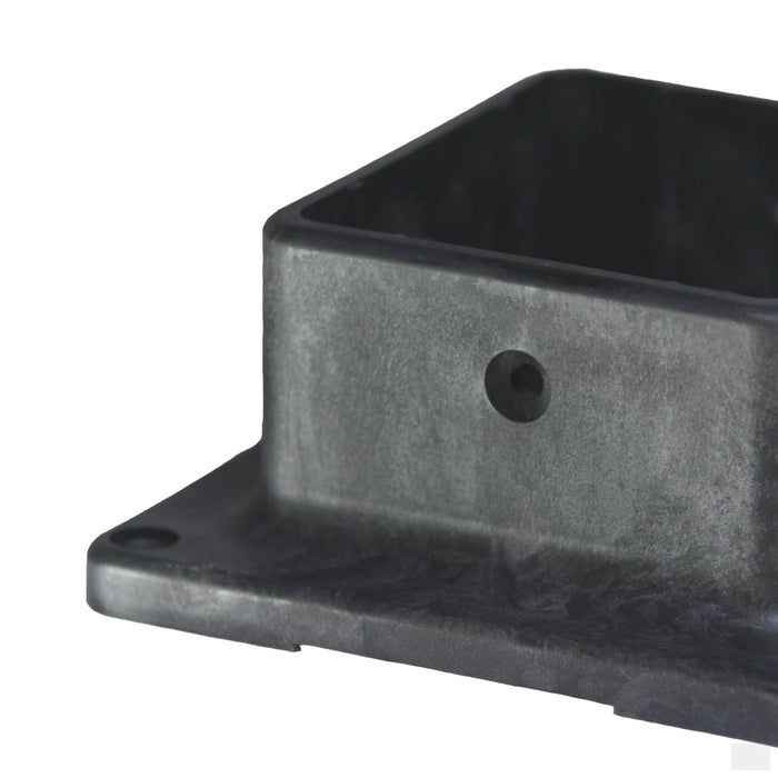 Nuvo Iron Multi-Purpose 4″ x 4″ Plastic Post Base Anchor