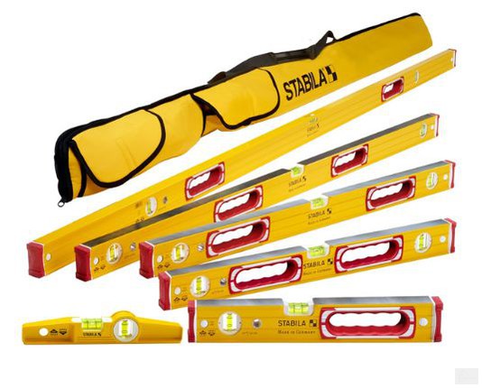 Stabila 78296 Type 196 Classic 6pc Level Set & Case