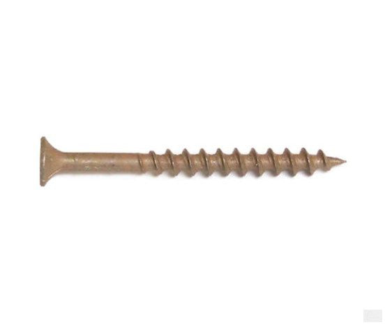 SUNRISE #8 x 1-1/2" Brown Deck Screws - 5000 pcs. [C1022]