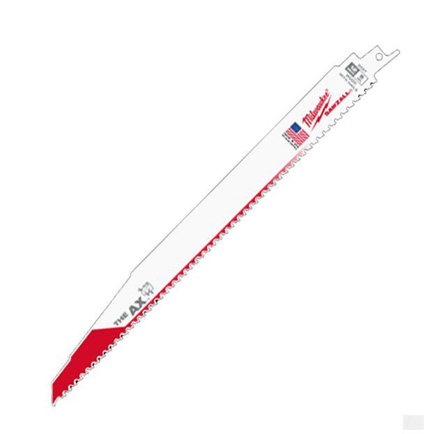Milwaukee 12″ 5-TPI The AX Sawzall Blade 100-Pack (48-01-7027)