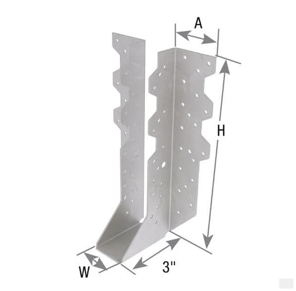 MiTek Heavy-Duty Face Mount Truss Hangers {4x8-10} (THD48)