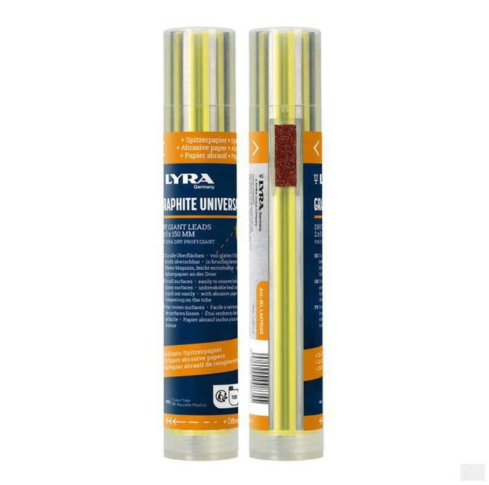 Lyra DRY GIANT LEADS Refill Graphite universal 2B Blister (L4479102)