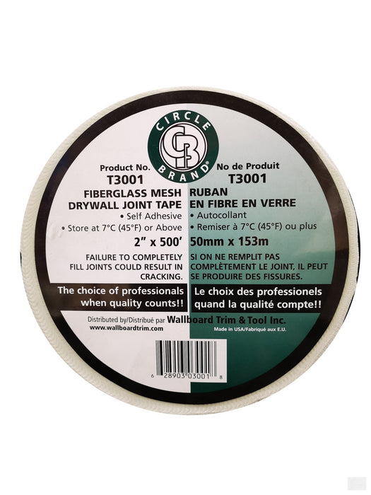 CIRCLE BRAND FIBERGLASS MESH TAPE