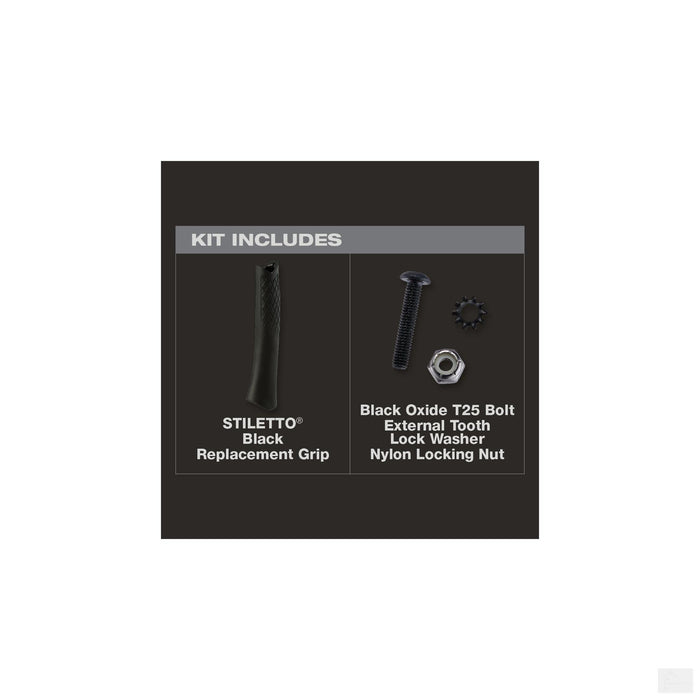 STILETTO TRIMBONE Black Replacement Grip (TBRG-BL)