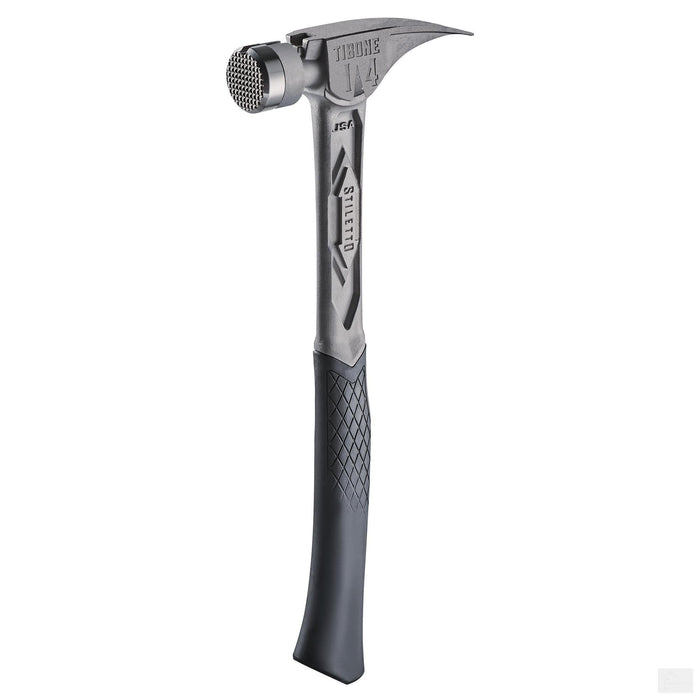 Stiletto TIBONE 14oz Milled Titanium Framing Hammer (TIB14RMC)