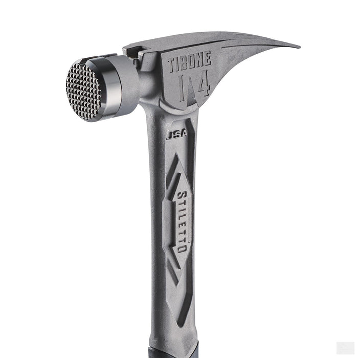 Stiletto TIBONE 14oz Milled Titanium Framing Hammer (TIB14RMC)