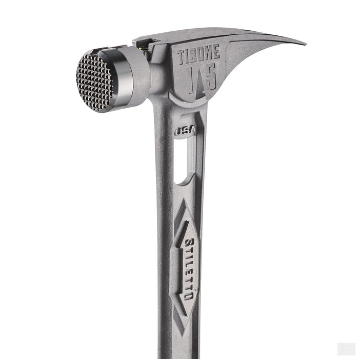 Stiletto 15oz TIBONE Milled/Curved Titanium (TIB15MC)