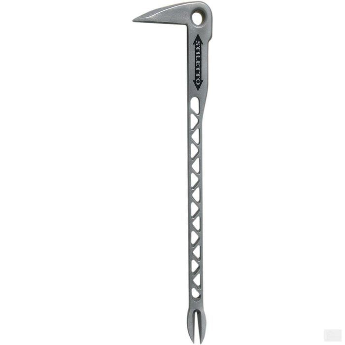 Stiletto 12" Titanium "Claw Bar" Nail Puller w/ Dimpler TICLW 12