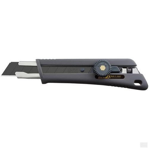 Olfa NOL-1/BB 18mm Rubber-Grip Ratchet-Lock HD Utility Knife
