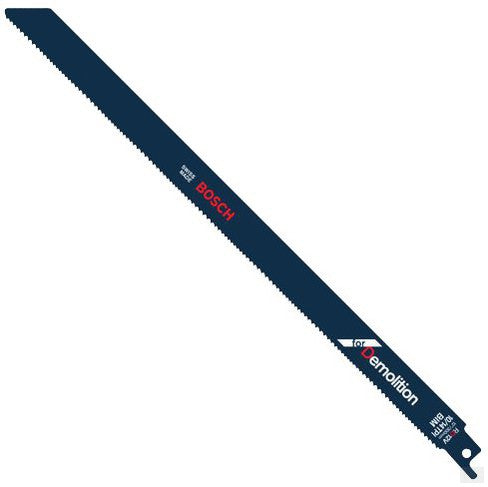 BOSCH 12" 10/14 V TPI All-Purpose Demolition Reciprocating Saw Blades 5 pc. [RD12V]