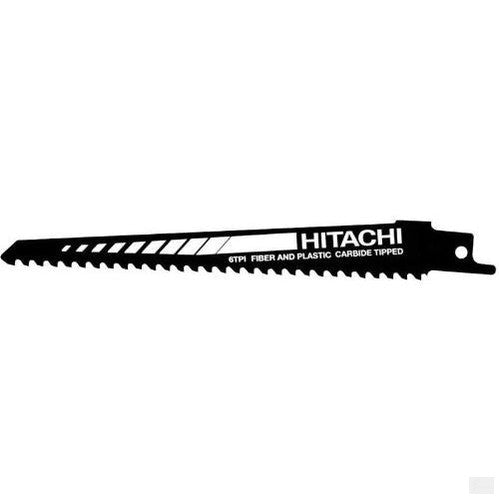 HITACHI 6" Reciprocating Saw Blades Tungsten Carbide 2pc 725344