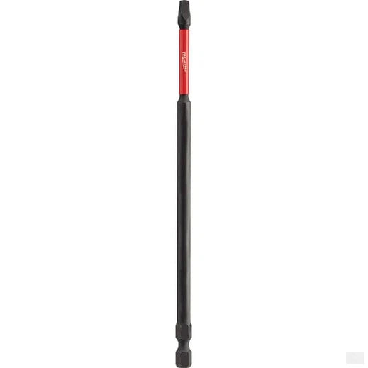 Milwaukee SHOCKWAVE™ 6” Impact Square Recess #3 Power Bits (Bulk 10) 48-32-4816