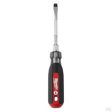 Milwaukee 1/4" Slotted - 4" Cushion Grip Screwdriver 48-22-2821