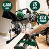 Metabo HPT 12-inch Dual Compound Miter Saw C12FDHS