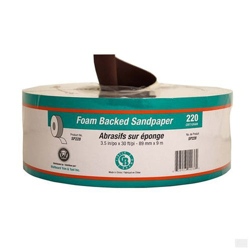 Circle Brand Foam Backed Sandpaper Rolls #150 [SP226]