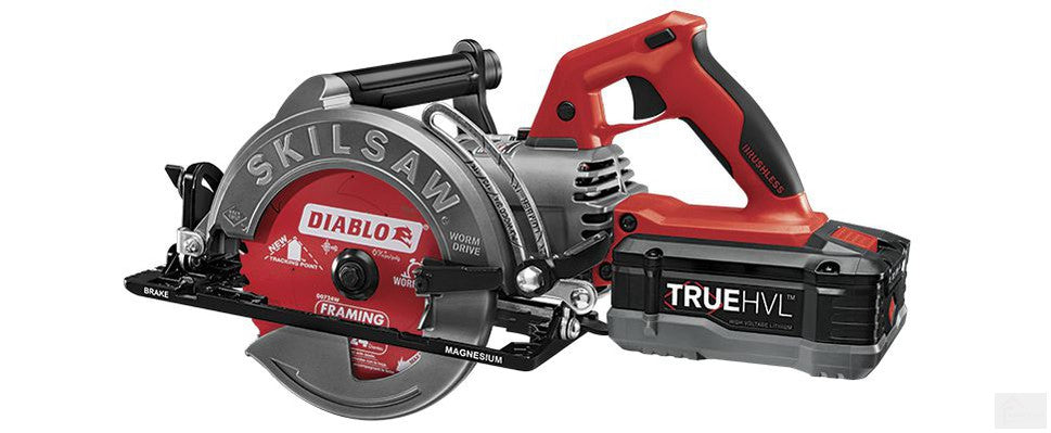 SKILSAW 7-1/4 in. TRUEHVL™ Cordless Worm Drive Saw Kit [SPTH77M-11]