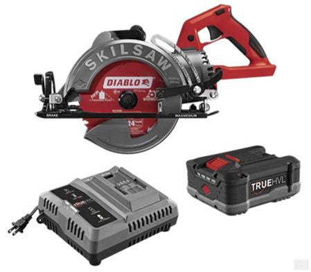 SKILSAW 7-1/4 in. TRUEHVL™ Cordless Worm Drive Saw Kit [SPTH77M-11]