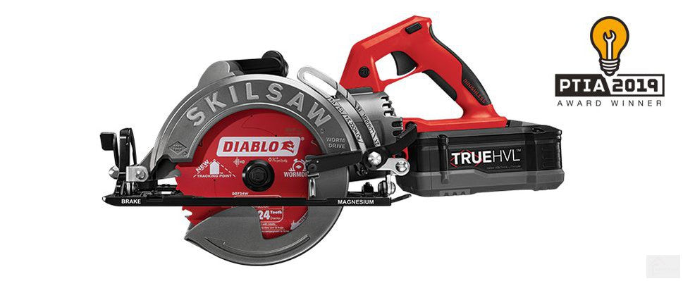 SKILSAW 7-1/4 in. TRUEHVL™ Cordless Worm Drive Saw Kit [SPTH77M-11]