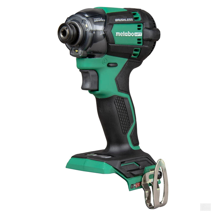 FREE IMPACT,Metabo HPT Pro Bundle 1-3/4 Inch Coil Roofing Nailer with BONUS Impact Driver Kit KNV45AB2