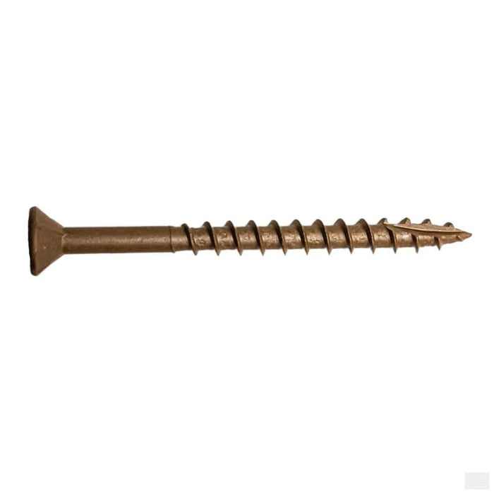 SUNRISE #8 x 2-1/2" Brown Deck Screws - 3000 pcs. [C1022]