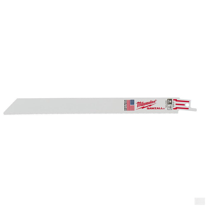 MILWAUKEE 9 in. 18 TPI Thin Kerf SAWZALL Blades - 5 Pack [48-00-5188]