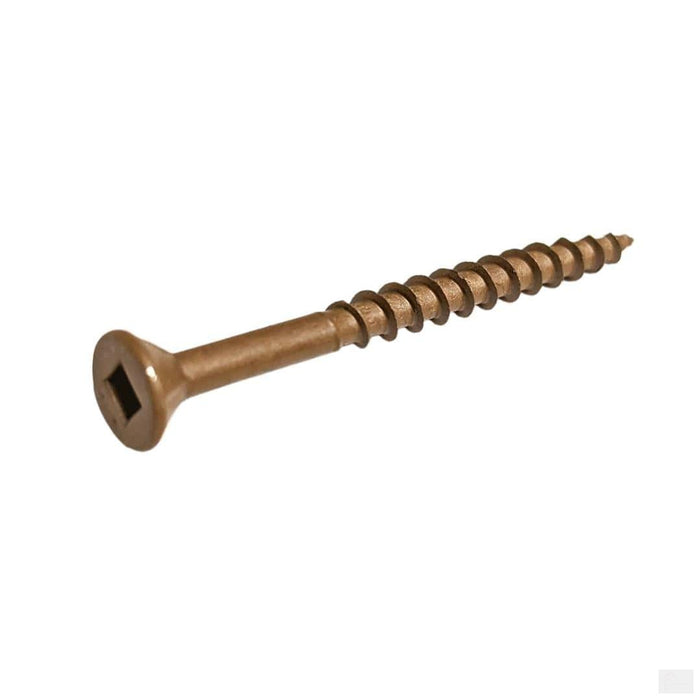 SUNRISE #8 x 3" Brown Deck Screws - 2000 pcs. [C1022]