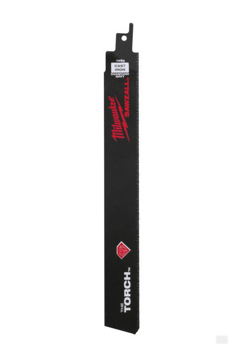 MILWAUKEE 9" Diamond Grit THE TORCH SAWZALL Blade [48-00-1450]