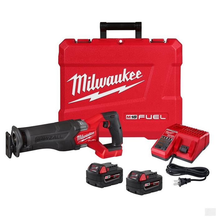 MILWAUKEE M18 FUEL™ SAWZALL® Reciprocating Saw - 2 Battery XC5.0 Kit [2821-22]