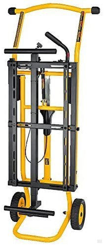 DEWALT 32 1/2-inch x 60-inch Rolling Miter Saw Stand with 8 ft. Extending Outfeed Support [DWX726]