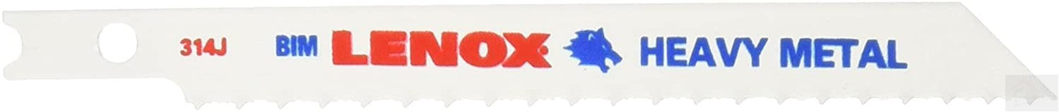 LENOX U-Shank Bi-Metal Heavy Metal Jig Saw Blade [20321]