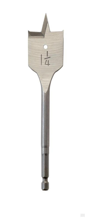 MILWAUKEE Flat Boring Bit 1-1/4 in. x 6 in. [48-27-1251]