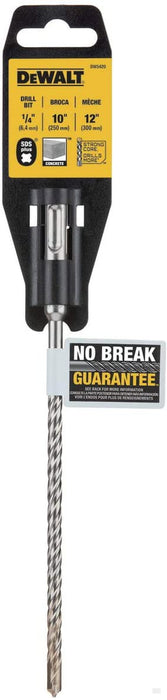 DEWALT 1/4"x10"x12" Rock Carbide SDS Plus Hammer Bit DW5420