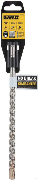 DEWALT 1/2"x10"x12" Rock Carbide SDS Plus Hammer Bit DW5439
