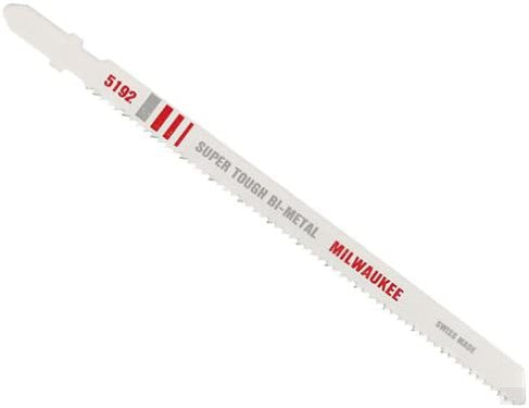 MILWAUKEE 5-1/4" 14 TPI Bi-Metal Jig Saw Blade (5 PK) [48-42-5192]