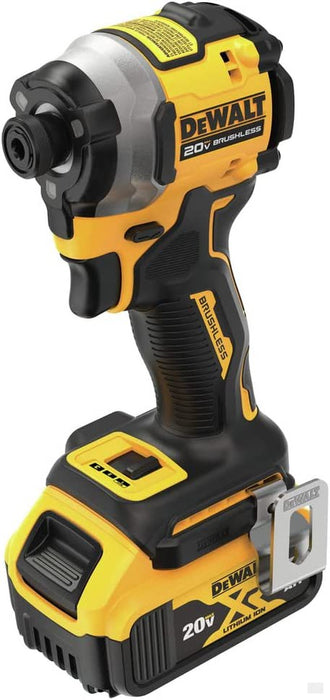 DEWALT ATOMIC 20V MAX* 1/4 in. Brushless Cordless 3-Speed Impact Driver Kit DCF850P1