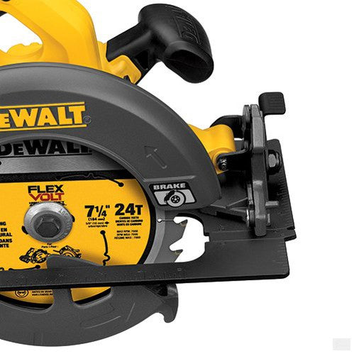 Dewalt FLEXVOLT 60V MAX* 7-1/4 in. Circular Saw with Brake Kit [DCS575T2]