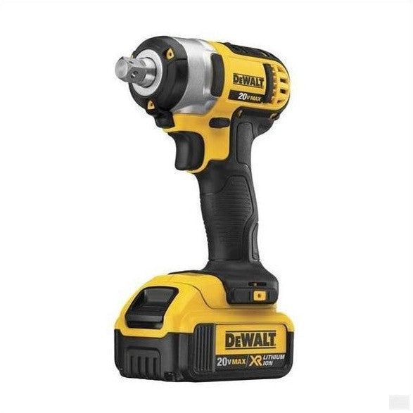 DEWALT 20V MAX Lithium Ion 1/2-Inch Impact Wrench Kit [DCF880M2]