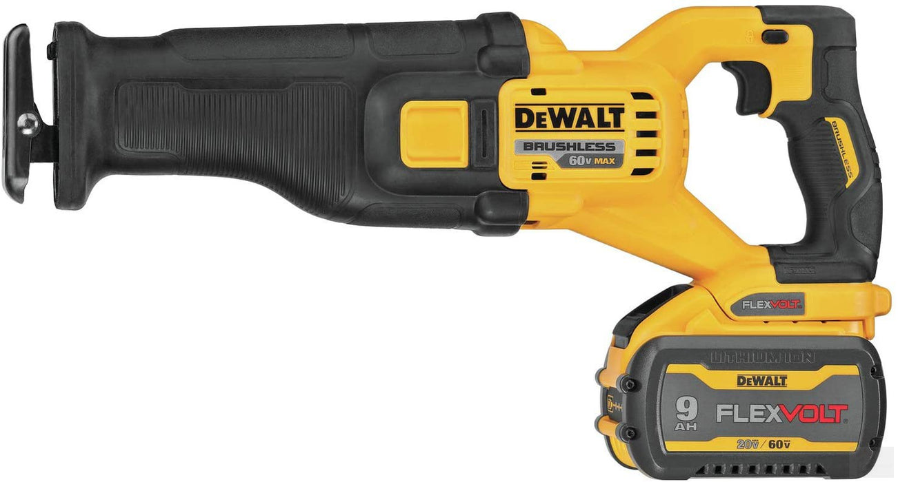 DEWALT FLEXVOLT® 60V MAX* BRUSHLESS CORDLESS RECIPROCATING SAW KIT [DCS389X1]