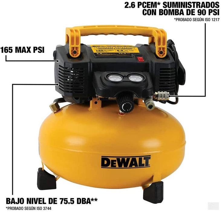 Dewalt Heavy Duty 165 PSI Pancake Compressor [DWFP55126]