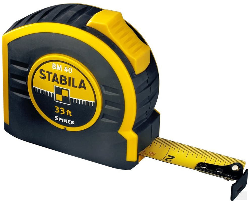 STABILA Type BM40 10m/33-Feet Tape Measure [30433]