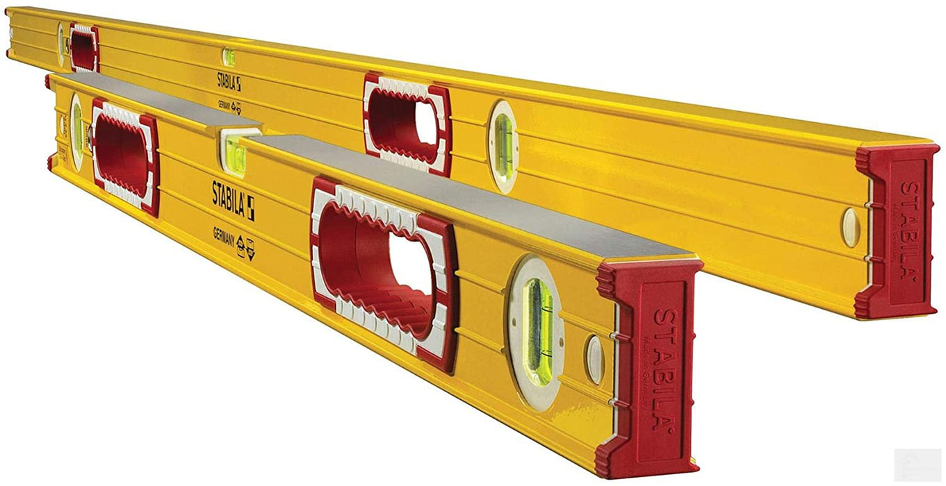 STABILA Jamber 78-Inch and 32-Inch Aluminum Box Beam Level Set [37532]