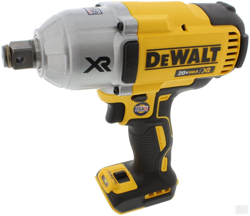 DEWALT 20V MAX XR Baretool High Torque 1/2-Inch Impact Wrench with Hog Ring Retention Pin Anvil [DCF897B]